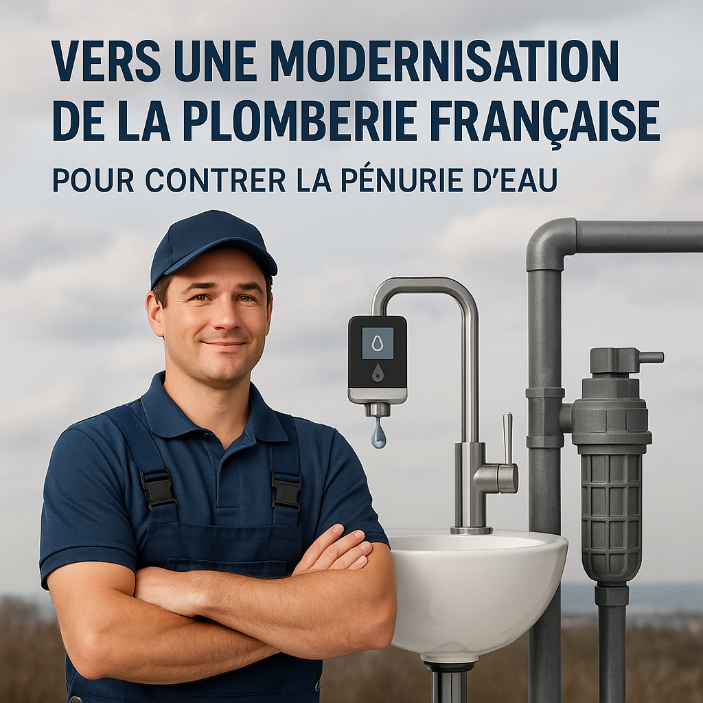 Vers une modernisation de la plomberie française pour contrer la pénurie d'eau